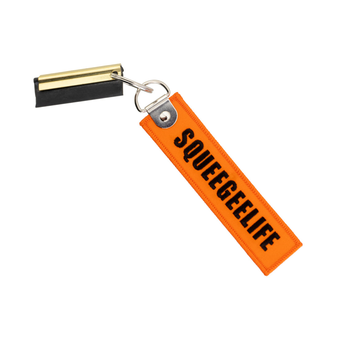 Squeegee Life the Keychains Brass Style Squeegee and Keychain View