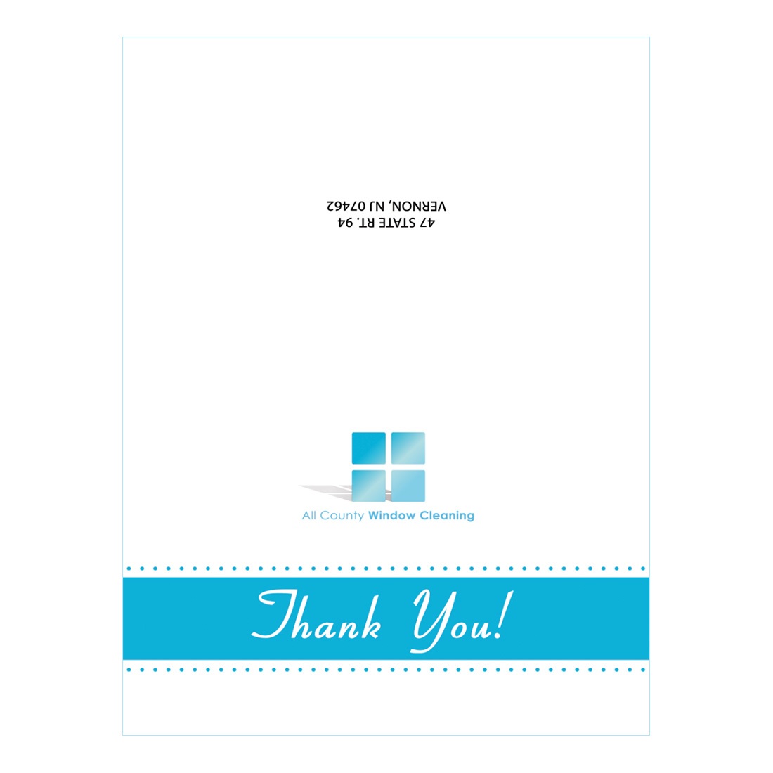 Thank You Postcard | Downloadables | Shop WCR – WindowCleaner.com