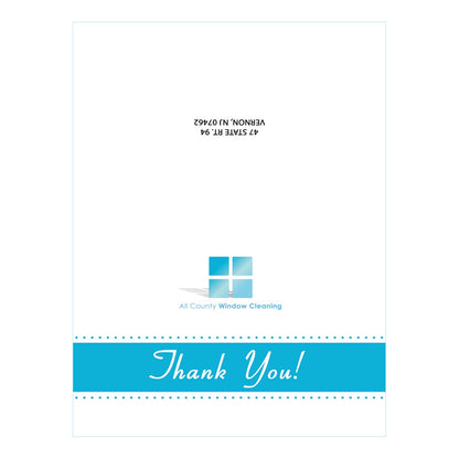 Thank You Card Outside View