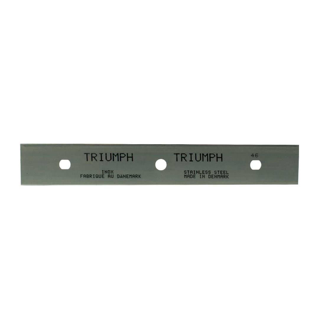 Triumph Replacement Blades 10 Pack - 6 Inch - Single Blade Front View