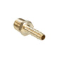 Tucker Hose Insert and Male Thread - 1/8 Inch - Horizontal Oblique Top View