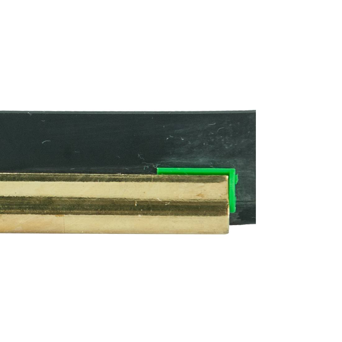 Unger Brass Squeegee Channel Rubber and Clip View