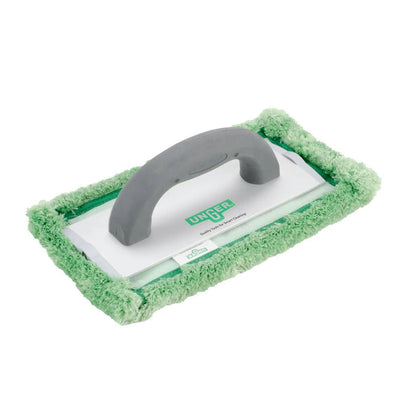 Unger Microfiber Washing Pad - Oblique Back with Handle View