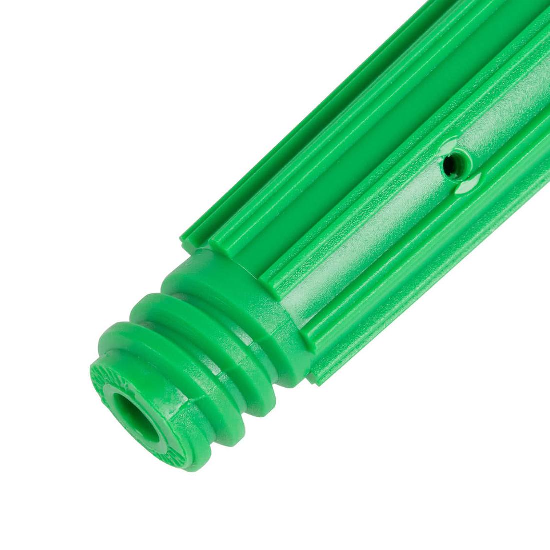 Unger Snap In Pole Tip - Color Green - Top Groove Detailed Close-Up View