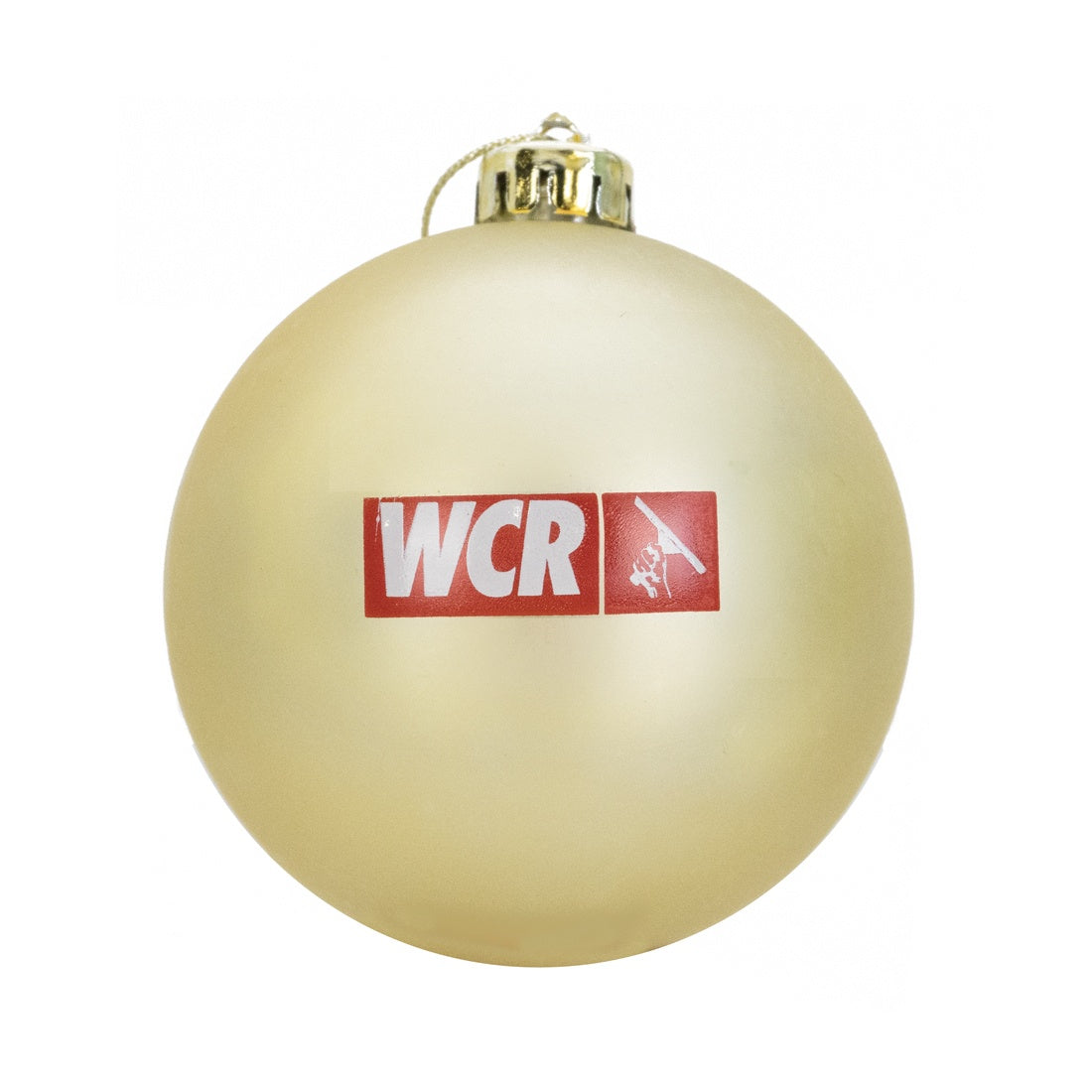 WCR 2022 Christmas Ornament Front View