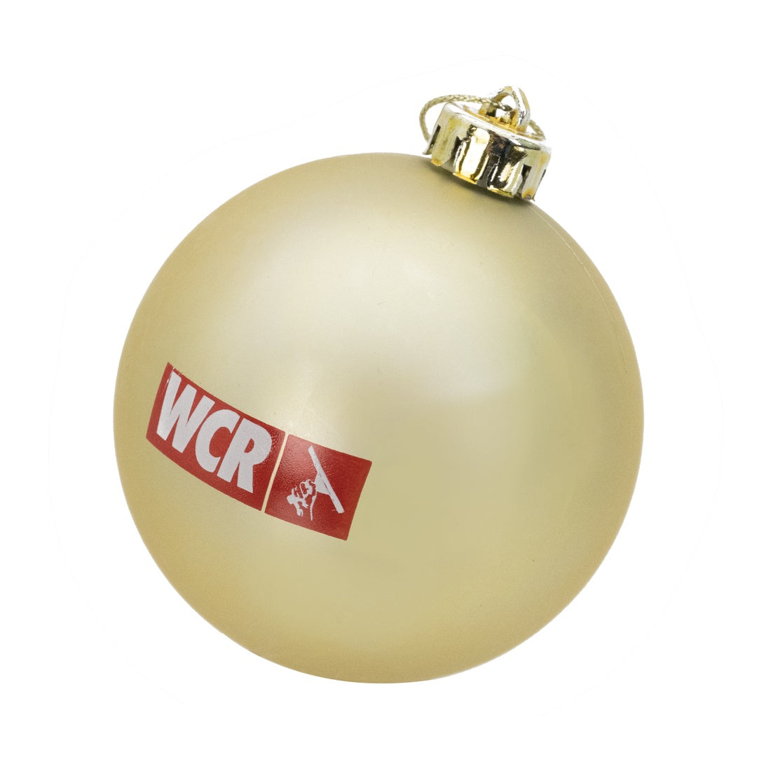 WCR 2022 Christmas Ornament Angle View