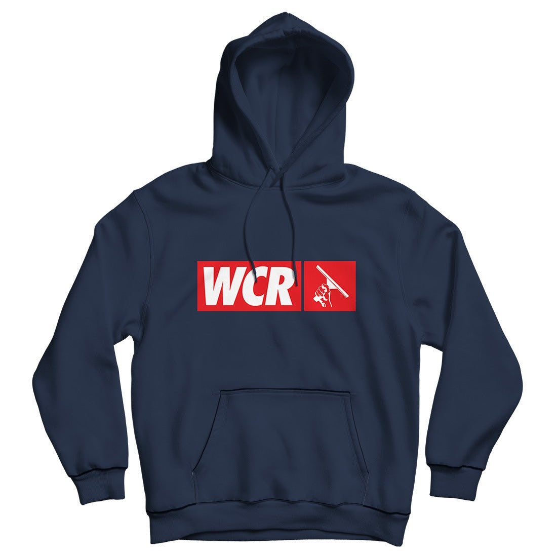 WCR Hoodie Blue Front View