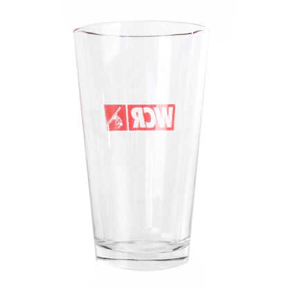 WCR Pint Glass - Back View