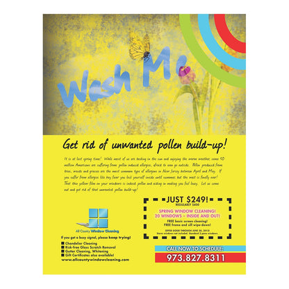 Wash Me Color Flier