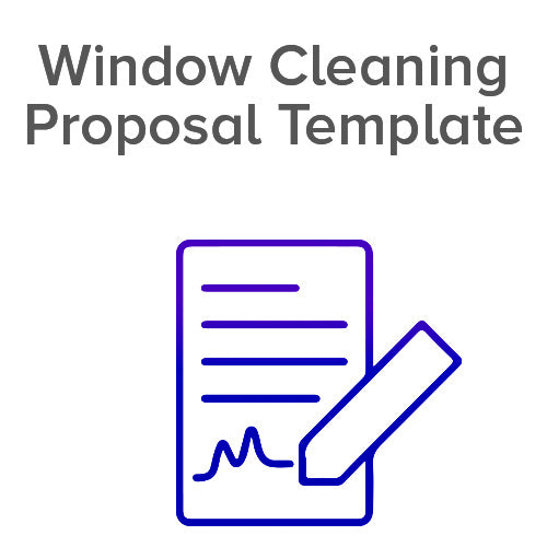 Window Cleaning Proposal Template Icon