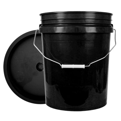 World Enterprises Round Bucket Black Front View