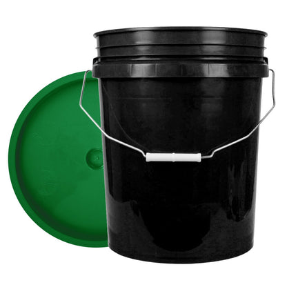World Enterprises Round Bucket Black Front View
