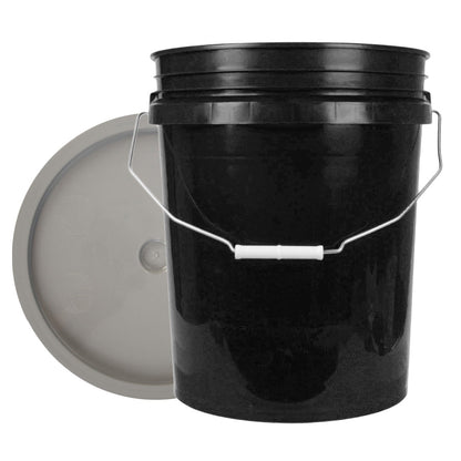 World Enterprises Round Bucket Black Front View