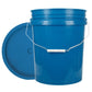 World Enterprises Round Bucket Set Chevron Bucket Color With Chevron Secondary Color Lid Set View
