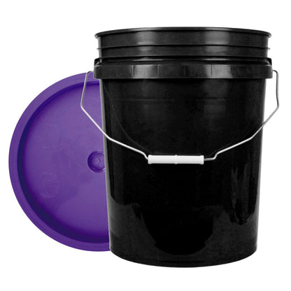 World Enterprises Round Bucket Black Front View
