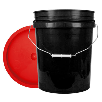 World Enterprises Round Bucket Black Front View