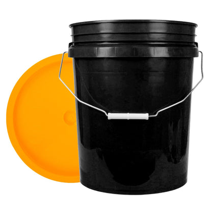 World Enterprises Round Bucket Black Front View