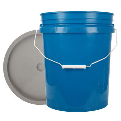 World Enterprises Round Bucket Set Chevron Bucket Color With Chevron Secondary Color Lid Set View