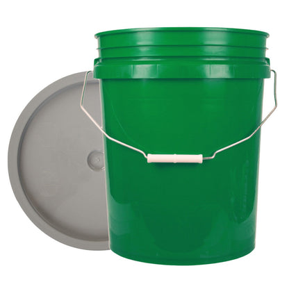 World Enterprises Round Bucket Green Front View