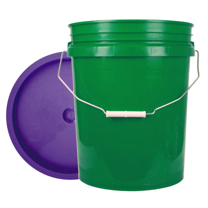World Enterprises Round Bucket Green Front View