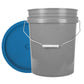 XERO Round Bucket Set Gray and Chevron Full View