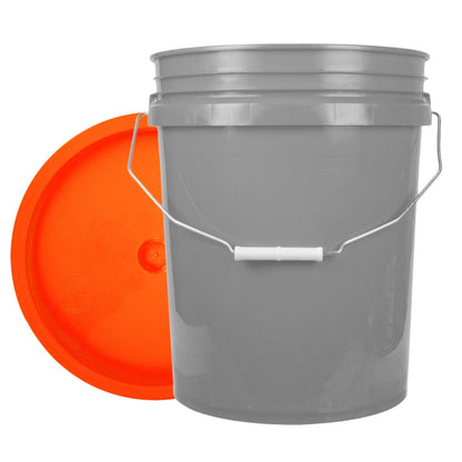XERO Round Bucket Gray Front View