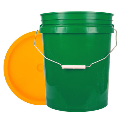 World Enterprises Round Bucket Green Front View
