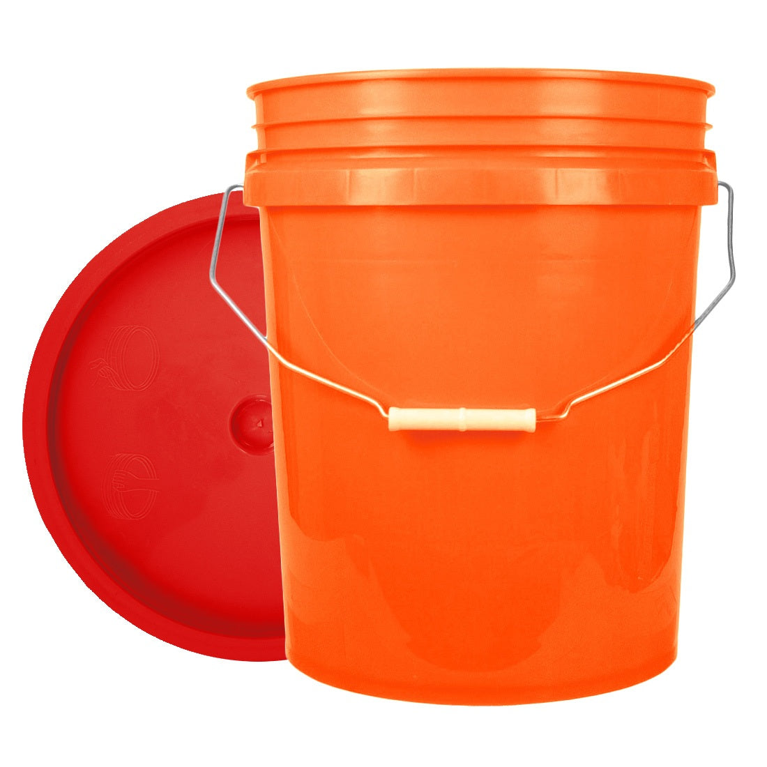 XERO Round Bucket Set Orange Front View