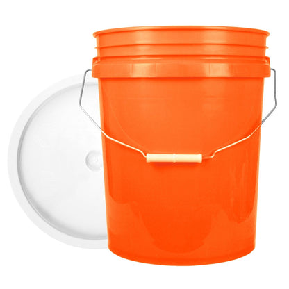 World Enterprises Round Bucket Set Orange Front View