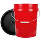 XERO Round Bucket Set Red Front View