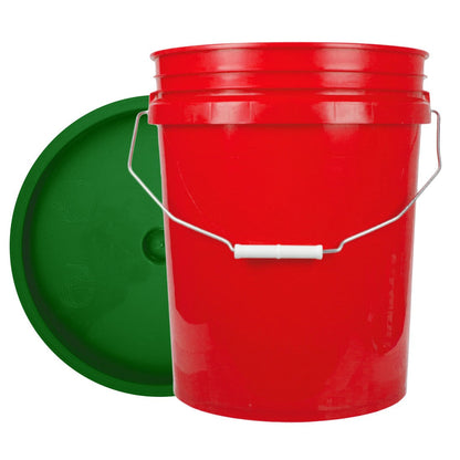 XERO Round Bucket Set Red Front View
