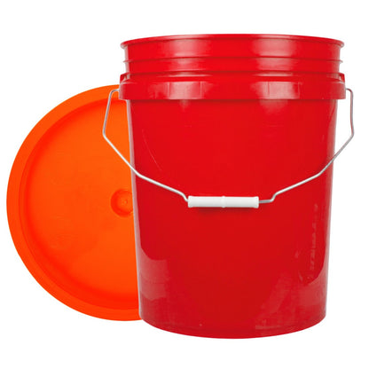 XERO Round Bucket Set Red Front View