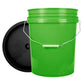 World Enterprises Round Bucket Lime Green Front View