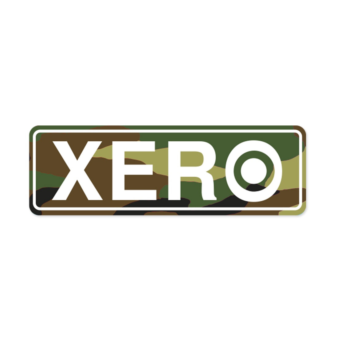 XERO Sticker Camo Front View