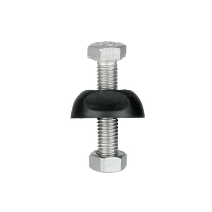 XERO Clamp Nut Black Partially Threaded View