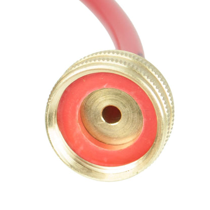XERO Legacy Pure Red Waste Hose - Garden Hose Female Adapter Front View