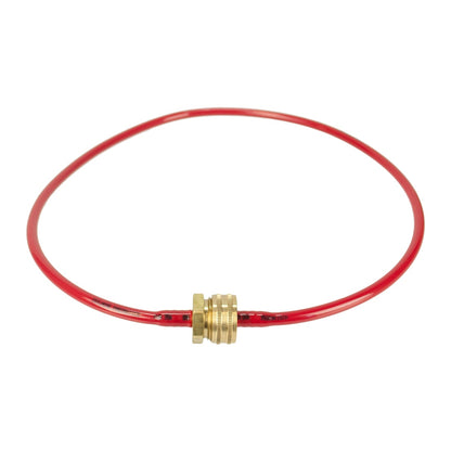 XERO Legacy Pure Red Waste Hose - Closed Full Product View