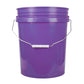 World Enterprises Round Bucket Purple Front View