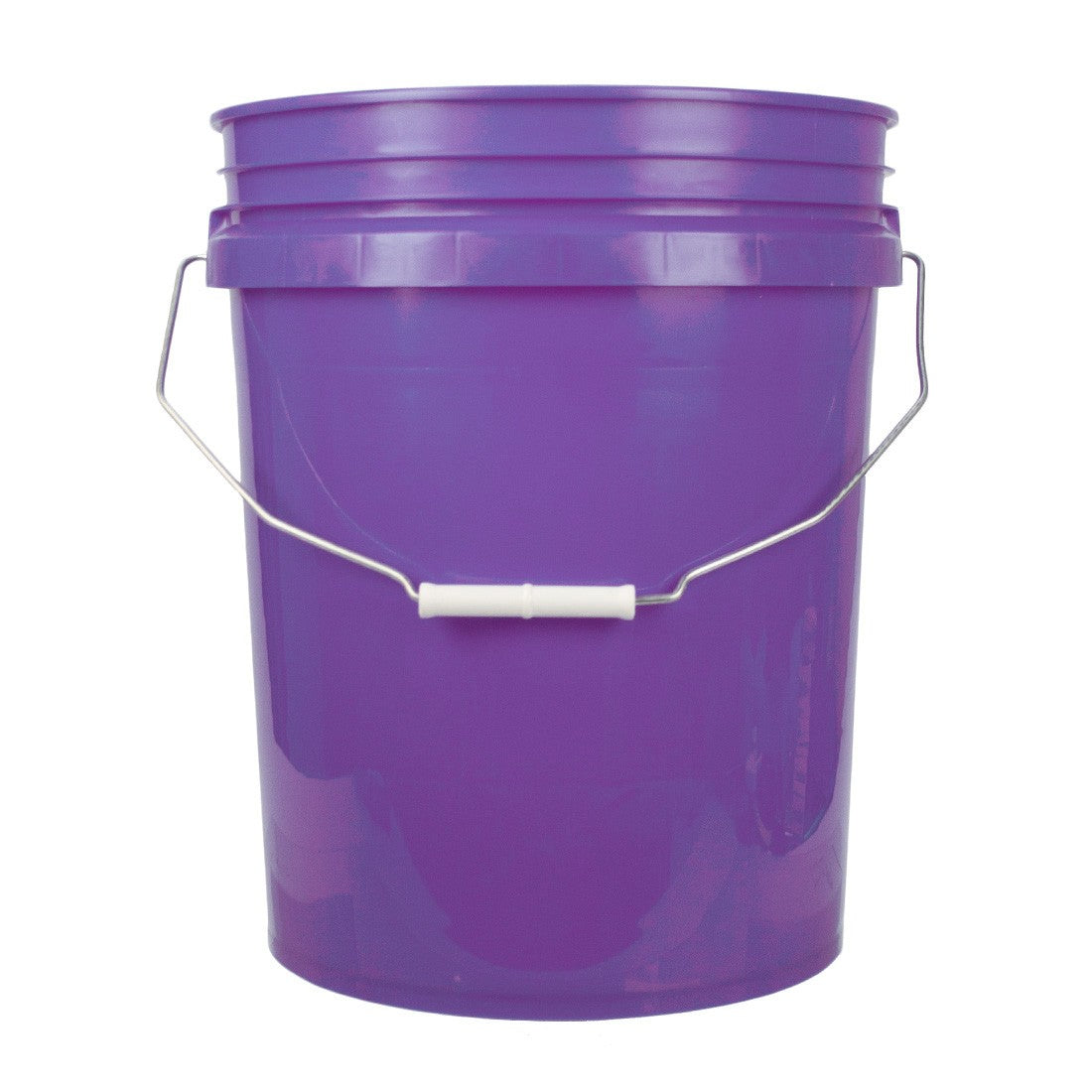 World Enterprises Round Bucket Purple Front View